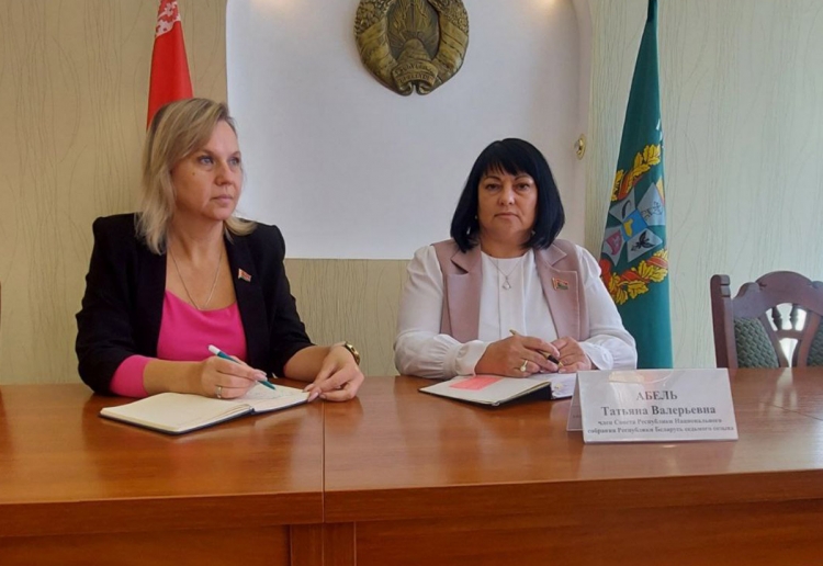 Услышать и помочь: член Совета Республики Национального собрания Республики Беларусь Татьяна Абель провела личный прием
