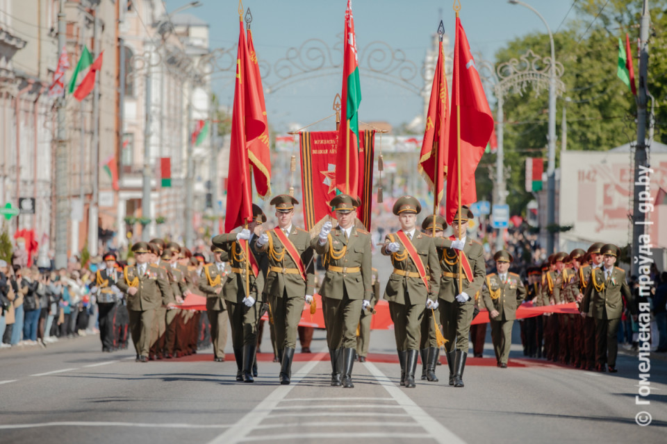 В День Победы гомельчане присоединились к республиканской акции «Беларусь помнит»