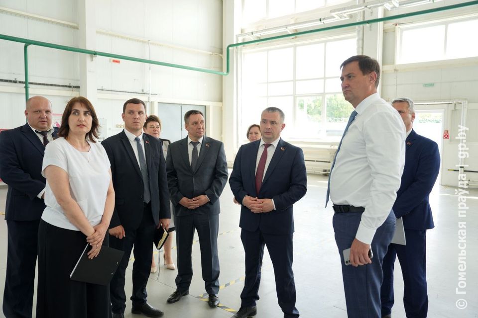 Первый заместитель главы Администрации Президента Максим Рыженков посетил Гомельщину