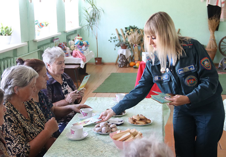 РОЧС проводит акцию «С заботой о безопасности малой Родины»
