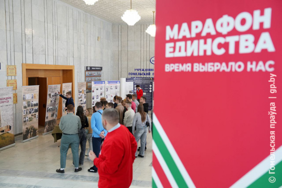 О подвиге наших предков: в Гомельском медицинском университете открылась выставка «Освобождение Беларуси. Сентябрь 1943 г. – июль 1944 г.»