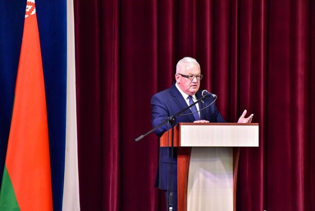 В приоритете — правовое просвещение: председатель ЦИК Игорь Карпенко встретился с активом Гомельского района