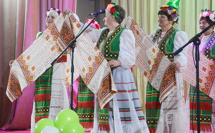 Народный хор «Берёзки» отметил свой 40-летний юбилей