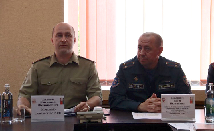 Здоровая нация как основа развития Беларуси: в Гомельском РОЧС прошел Единый день информирования