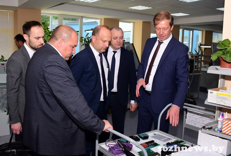 Министр экономики Республики Беларусь Юрий Чеботарь посетил с рабочим визитом Гомельский район