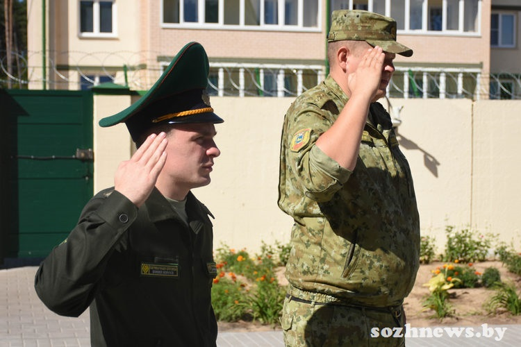 Гомельская пограничная группа отметила свое 28-летие