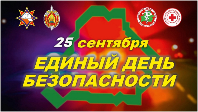 25 сентября на территории Гомельского района пройдет Единый день безопасности
