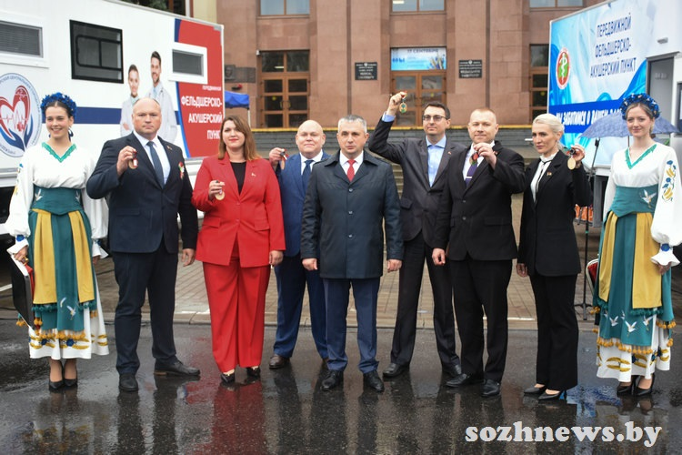 Новый передвижной ФАП появился в Гомельском районе