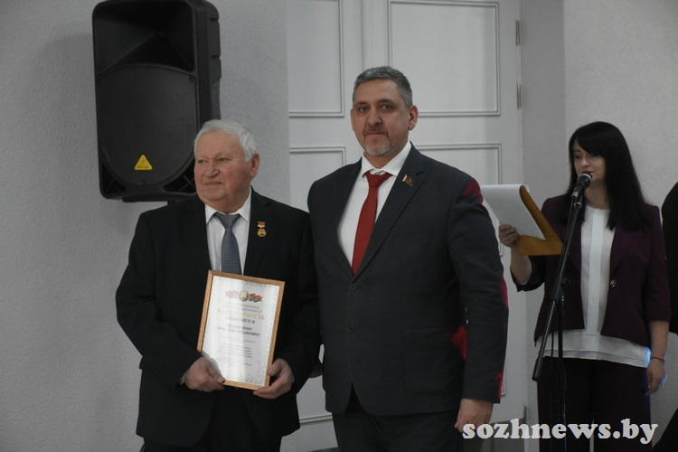 Директора управления капитального строительства Гомельского района Вячеслава Токаревского проводили на заслуженный отдых