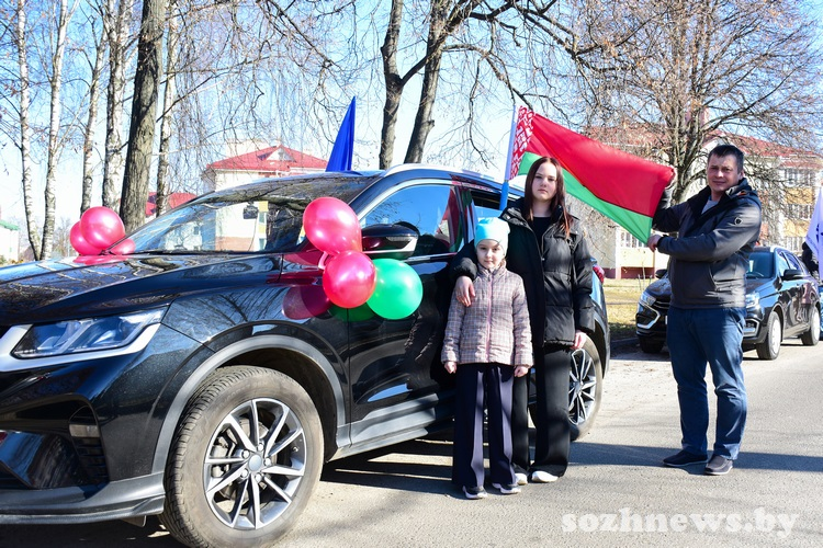 Патриотический автопробег «Живая память сожженных деревень» прошёл в Гомельском районе