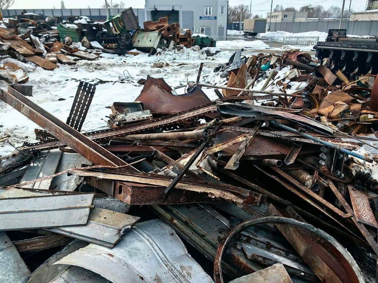 В Гомельском районе задержан незаконный перевозчик лома металла
