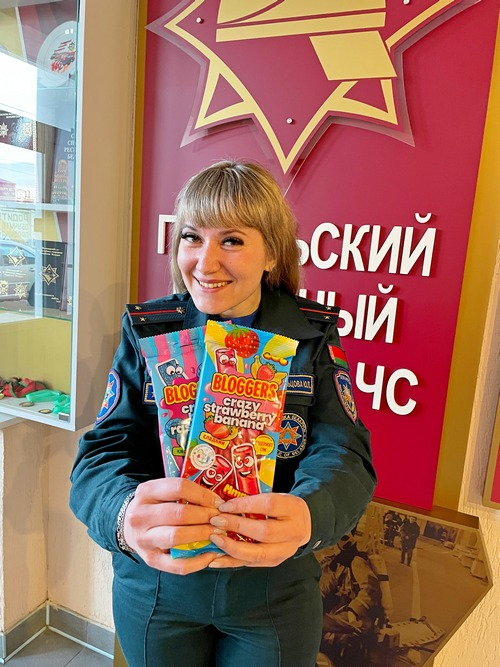 В Гомельском районе появились мармеладки с призывом не оставлять детей одних
