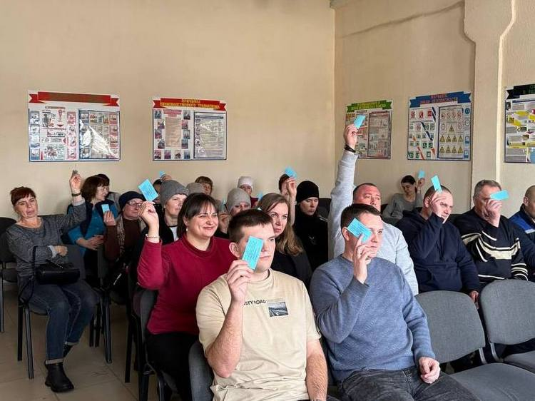 В КСУП «Тепличное» прошла отчётная профсоюзная конференция
