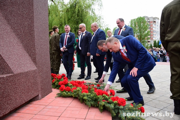В агрогородке Урицкое прошли торжественные мероприятия ко Дню Победы